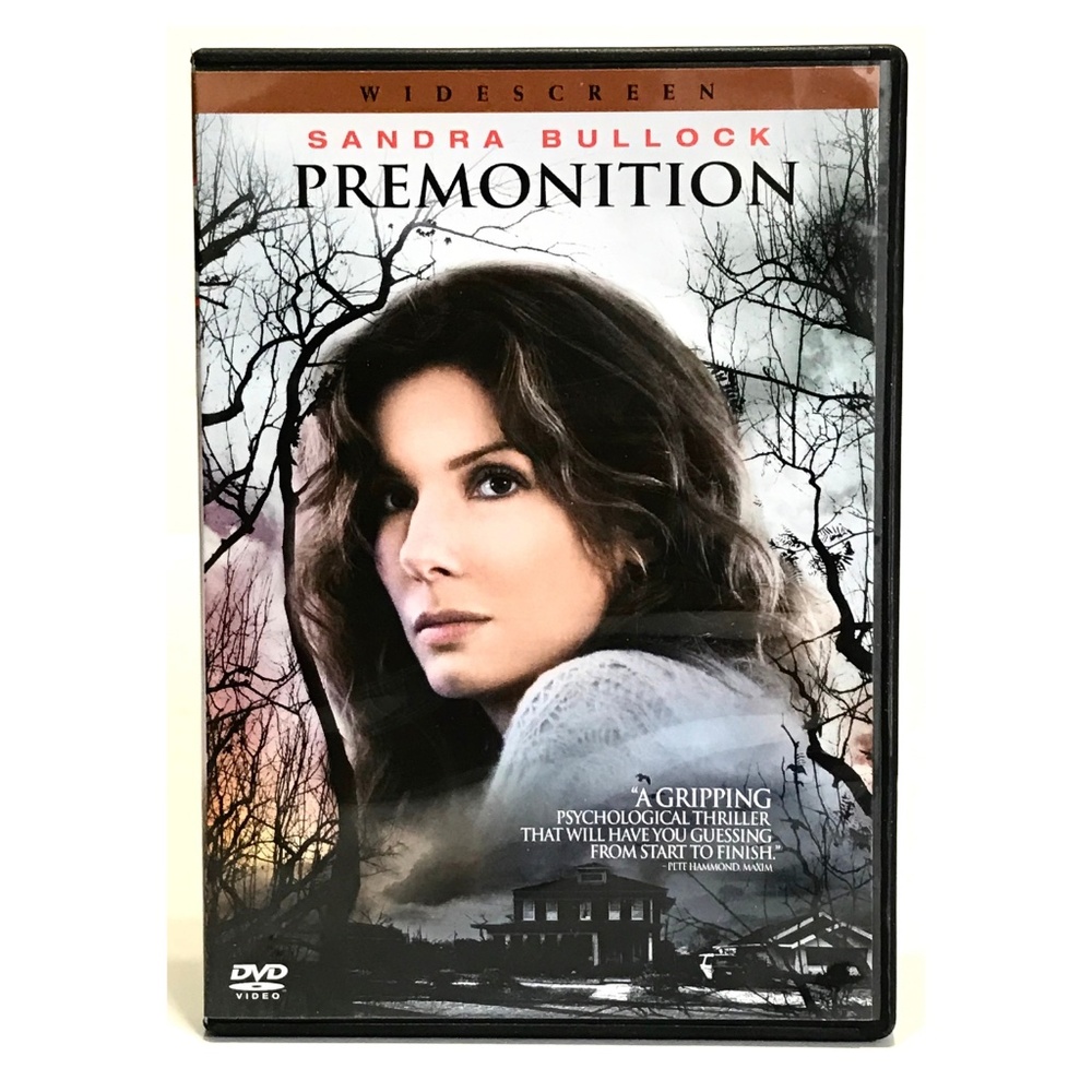 Premonition DVD 2007 Widescreen Sandra Bullock Psychological Thriller